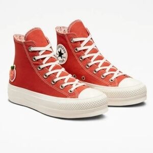Converse Chuck Taylor All Star Lift Platform High 'Peaches' Shoes- Women…